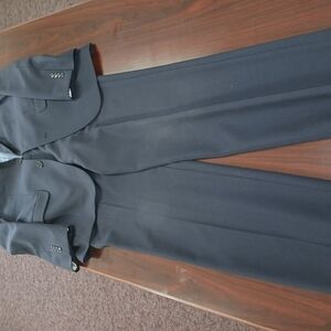 Pronto Uomo Black Pantsuit Professional Tailored Design
